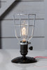 Industrial Wire Cage Desk Lamp - Vintage Style Light - Industrial Light Electric - 1