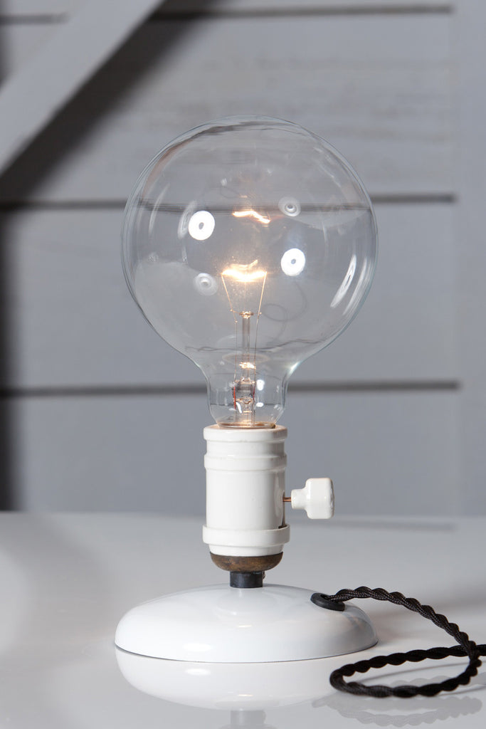 Industrial Desk Light - Bare Bulb Lamp - Industrial Light Electric - 1