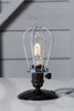 Industrial Desk Light - Wire Cage Table Lamp - Industrial Light Electric - 2