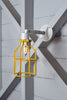 Yellow Cage Light - Exterior Wall Mount Sconce - Industrial Light Electric - 3