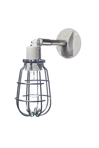 Ørken Udgående støbt Industrial Wall Light - Outdoor Wire Cage Exterior Wall Sconce Lamp |  Industrial Light Electric