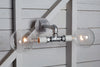 Industrial Wall Sconce - Double Bare Bulb Pipe Lamp - Industrial Light Electric - 2