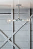 Pendant Pipe Light - Double Bare Bulb Lamp - Industrial Light Electric - 3