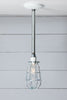 Industrial Cage Pipe Pendant Light