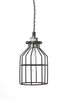 Industrial Pendant Lighting - Black Wire Cage Light - Industrial Light Electric - 3