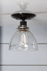 Glass Shade Light - Semi Flush Mount - Industrial Light Electric - 2