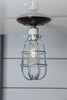 Ceiling Mount Cage Light - Industrial Light Electric - 2