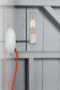 Industrial Wall Light - Bare Bulb Lamp - Plug In - Industrial Light Electric - 1