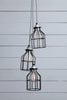 Industrial Chandelier 3 Pendant Cluster