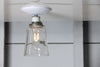 Glass Shade Light - Ceiling Mount - Semi Flush - Industrial Light Electric - 3