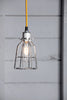 Cage Light Pendant - Metal Cage Lamp - Industrial Light Electric - 1