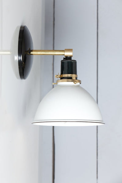 Black and white deals sconce