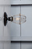 Cage Sconce Wall Light - Vintage Cage Lamp - Industrial Light Electric - 2