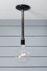 Black Pipe Pendant Light - Ceiling Lamp