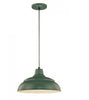 Metal Shade Industrial Pendant - 17in Cord Hung Warehouse Light - Industrial Light Electric - 2