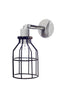 Industrial Wall Light- Outdoor Black Wire Cage Light - Industrial Light Electric - 4