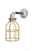 Yellow Cage Light - Exterior Wall Mount Sconce - Industrial Light Electric - 5