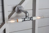 Industrial Wall Sconce - Double Bare Bulb Pipe Lamp - Industrial Light Electric - 3