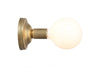 Brass Wall Sconce - Bare Bulb - Industrial Light Electric - 6