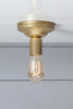 Mid Century Ceiling Light Edison Bulb
