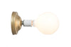 Brass Wall Sconce - Bare Bulb - Industrial Light Electric - 8