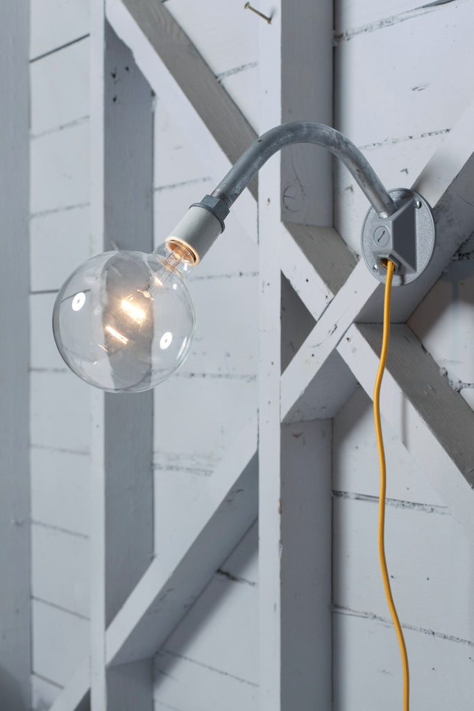 Industrial Wall Light - Plug In - Industrial Light Electric - 1