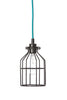 Industrial Pendant Lighting - Black Wire Cage Light - Industrial Light Electric - 2