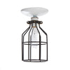 Industrial Lighting - Black Cage Light - Ceiling Mount - Industrial Light Electric - 3