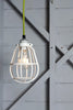 Industrial Modern Pendant - White Cage Light - Industrial Light Electric - 1