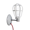 Industrial Wall Mount Sconce - Plug In - Modern Cage Light - Industrial Light Electric - 3