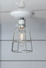 Industrial Cage Light - Ceiling Mount - Industrial Light Electric - 2