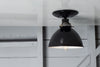 Industrial Metal Shade Lamp - Semi Flush Mount - Industrial Light Electric - 3