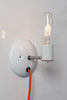 Industrial Wall Light - Bare Bulb Lamp - Plug In - Industrial Light Electric - 3