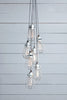 Wire Cage Chandelier - 7 Light Cluster