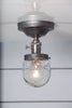 Glass Shade Beacon Light - Semi Flush Mount - Industrial Light Electric - 2