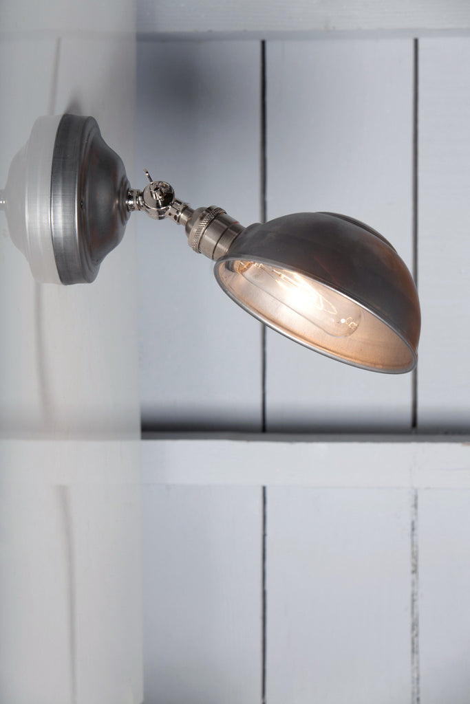 Industrial Lighting - Metal Shade Wall Sconce - Angled Lamp - Industrial Light Electric - 1