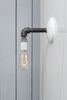 Industrial Black Pipe Wall Sconce Light - Bare Bulb Lamp - Industrial Light Electric - 6