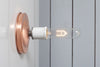 Copper Wall Mount Light - Bare Bulb - Industrial Light Electric - 6