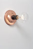 Copper Wall Mount Light - Bare Bulb - Industrial Light Electric - 9