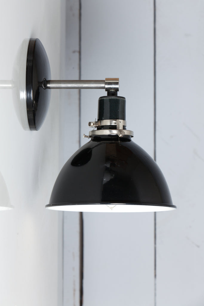 Black Shade - Steel Wall Sconce