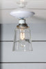 Glass Shade Light - Ceiling Mount - Semi Flush - Industrial Light Electric - 2