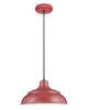 Metal Shade Industrial Pendant - 17in Cord Hung Warehouse Light - Industrial Light Electric - 4