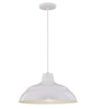 Metal Shade Industrial Pendant - 17in Cord Hung Warehouse Light - Industrial Light Electric - 3