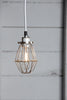 Vintage Wire Cage Pendant Light - Industrial Light Electric - 2