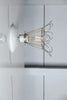 Cage Sconce Wall Light - Vintage Cage Lamp - Industrial Light Electric - 4