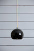 Eye Ball Pendant Light - Black Mid Century Lamp - Industrial Light Electric - 2