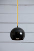 Eye Ball Pendant Light - Black Mid Century Lamp - Industrial Light Electric - 1