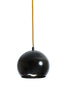 Eye Ball Pendant Light - Black Mid Century Lamp - Industrial Light Electric - 3