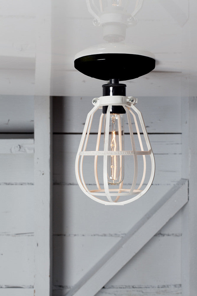 Modern Cage Light - Ceiling Mount - Industrial Light Electric - 2